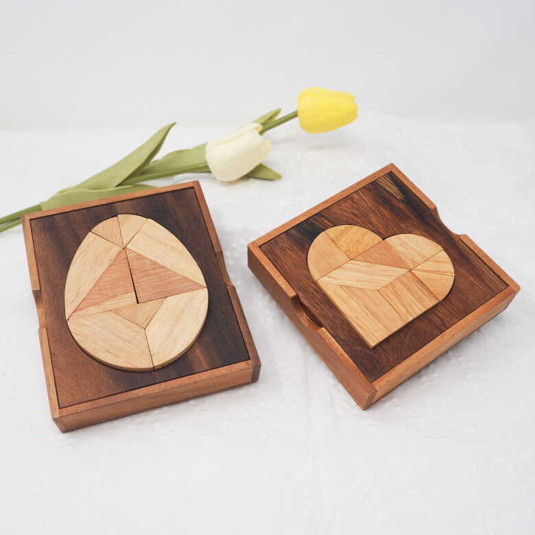 たまごパズル・ハートパズルの写真