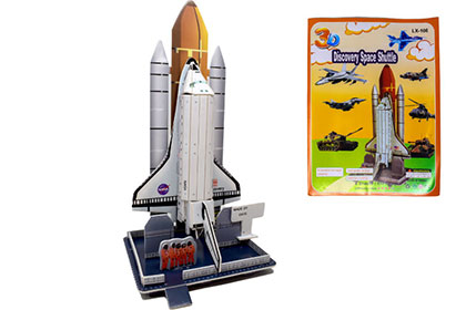 ペーパークラフトスペースシャトルの画像