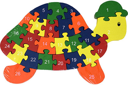 カラフルパズルカメの画像