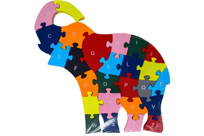 カラフルパズルぞうの画像