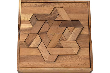 ヘキサモンドパズルの画像