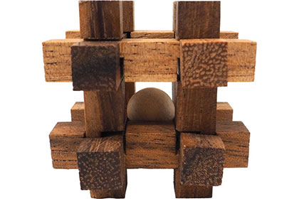 犬小屋パズルの画像