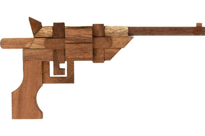 ピストルパズルの画像